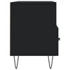 TV staliukas Televizoriaus spintelė, juoda, 102x36x50cm, apdirbta mediena