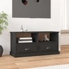 TV staliukas Televizoriaus spintelė, juoda, 93x35,5x45cm, apdirbta mediena