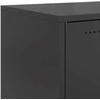 TV staliukas Televizoriaus spintelė, juodos spalvos, 68x39x43,5cm, plienas