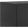TV staliukas Televizoriaus spintelė, juodos spalvos, 68x39x43,5cm, plienas