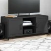 TV staliukas Televizoriaus spintelė, juoda, 100,5x39x43,5cm, plienas