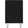 TV staliukas Televizoriaus spintelė, juodos spalvos, 100x35x55cm, mediena