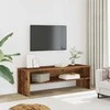 TV staliukas Televizoriaus spintelė, medienos, 120x40x40cm, med. drož. plok.