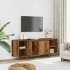 TV staliukas Televizoriaus spintelė, medienos, 130x35x50cm, apdirbta mediena