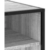 TV staliukas Televizoriaus spintelė, pilka, 120,5x40x46cm, mediena/metalas