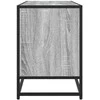 TV staliukas Televizoriaus spintelė, pilka, 150x35x41cm, mediena ir metalas