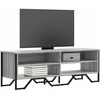 TV staliukas Televizoriaus spintelė, pilka ąžuolo, 122x34x41cm, mediena