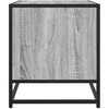 TV staliukas Televizoriaus spintelė, pilka, 91x40x46cm, mediena ir metalas