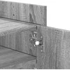 TV staliukas Televizoriaus spintelė, pilka ąžuolo, 100x35x40cm, mediena