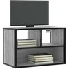 TV staliukas Televizoriaus spintelė, pilka, 60x31x39,5cm, mediena ir metalas