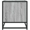 TV staliukas Televizoriaus spintelė, pilka, 120,5x40x46cm, mediena/metalas