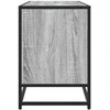 TV staliukas Televizoriaus spintelė, pilka, 100x35x50cm, mediena ir metalas