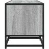 TV staliukas Televizoriaus spintelė, pilka, 100x35x41cm, mediena ir metalas