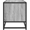 TV staliukas Televizoriaus spintelė, pilka, 100x34,5x40cm, mediena/metalas