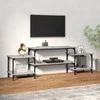 TV staliukas Televizoriaus spintelė, pilka ąžuolo, 157x35x52cm, mediena