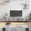 TV staliukas Televizoriaus spintelė, pilka ąžuolo, 150x36x30cm, mediena