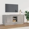 TV staliukas Televizoriaus spintelė, pilka ąžuolo, 102x35x45cm, mediena
