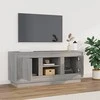TV staliukas Televizoriaus spintelė, pilka ąžuolo, 102x35x45cm, mediena