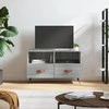 TV staliukas Televizoriaus spintelė, pilka ąžuolo, 80x36x50cm, mediena