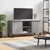 TV staliukas Televizoriaus spintelė, pilka ąžuolo, 104x35x50cm, mediena