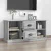 TV staliukas Televizoriaus spintelė, pilka ąžuolo, 99,5x35,5x48cm, mediena