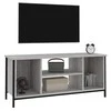 TV staliukas Televizoriaus spintelė, pilka ąžuolo, 102x35x45cm, mediena