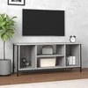 TV staliukas Televizoriaus spintelė, pilka ąžuolo, 102x35x45cm, mediena