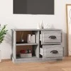 TV staliukas Televizoriaus spintelė, pilka ąžuolo, 73x35,5x47,5cm, mediena