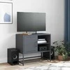 TV staliukas Televizoriaus spintelė, rožinė, 100,5x39x60,5cm, plienas
