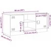 TV staliukas Televizoriaus spintelė, rožinės spalvos, 99x39x44cm, plienas
