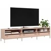 TV staliukas Televizoriaus spintelė, rožinės, 202x39x43,5 cm, plienas