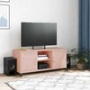 TV staliukas Televizoriaus spintelė, rožinė, 100,5x39x43,5cm, plienas