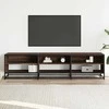 TV staliukas Televizoriaus spintelė, ruda ąžuolo, 180x40x46cm, mediena