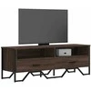 TV staliukas Televizoriaus spintelė, ruda ąžuolo, 122x34x41cm, mediena
