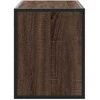 TV staliukas Televizoriaus spintelė, ruda, 100x31x39,5cm, mediena/metalas