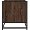 TV staliukas Televizoriaus spintelė, ruda, 61x40x46cm, mediena ir metalas