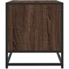 TV staliukas Televizoriaus spintelė, ruda, 120,5x40x46cm, mediena ir metalas