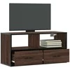 TV staliukas Televizoriaus spintelė, ruda, 80x31x39,5cm, mediena/metalas