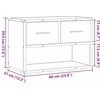 TV staliukas Televizoriaus spintelė, ruda, 60x31x39,5cm, mediena/metalas