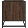 TV staliukas Televizoriaus spintelė, ruda, 91x40x46cm, mediena ir metalas
