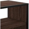 TV staliukas Televizoriaus spintelė, ruda, 100x31x39,5cm, mediena/metalas