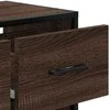 TV staliukas Televizoriaus spintelė, ruda, 60x31x39,5cm, mediena/metalas