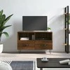 TV staliukas Televizoriaus spintelė, ruda ąžuolo, 80x36x50cm, mediena