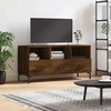 TV staliukas Televizoriaus spintelė, ruda ąžuolo, 102x36x50cm, mediena