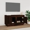 TV staliukas Televizoriaus spintelė, ruda ąžuolo, 80x35x45cm, mediena