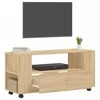 TV staliukas Televizoriaus spintelė, sonoma ąžuolo, 102x34,5x43cm, mediena