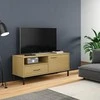 TV staliukas Televizoriaus spintelė su kojomis, ruda, pušies masyvas, OSLO