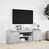 TV staliukas Televizoriaus spintelė su LED, betono, 139,5x34x50cm, mediena