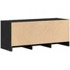 TV staliukas Televizoriaus spintelė su LED, juoda, 97x34x40cm, mediena