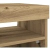 TV staliukas Televizoriaus spintelė su LED, artisano, 80x35x40cm, mediena